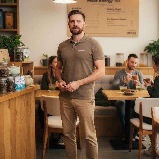 Záber na listy maté s kvapkami rosy na povrchu