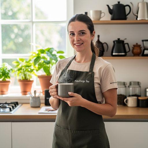 Skupina priateľov vychutnávajúca si maté čaj v prírode